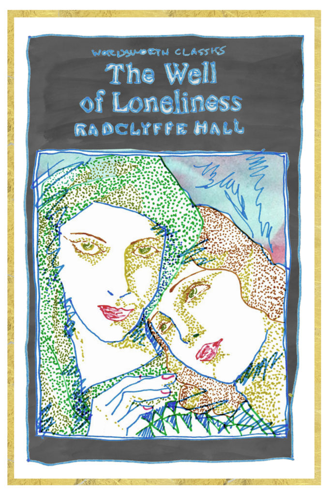 Radclyffe Hall - artwork by Kiki