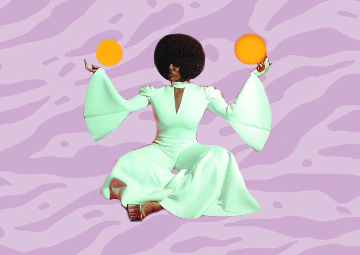 YEOJA Mag - To Be A Black Woman In America - Written by R. Alaina Scott, Collage by Nilufar Zarre