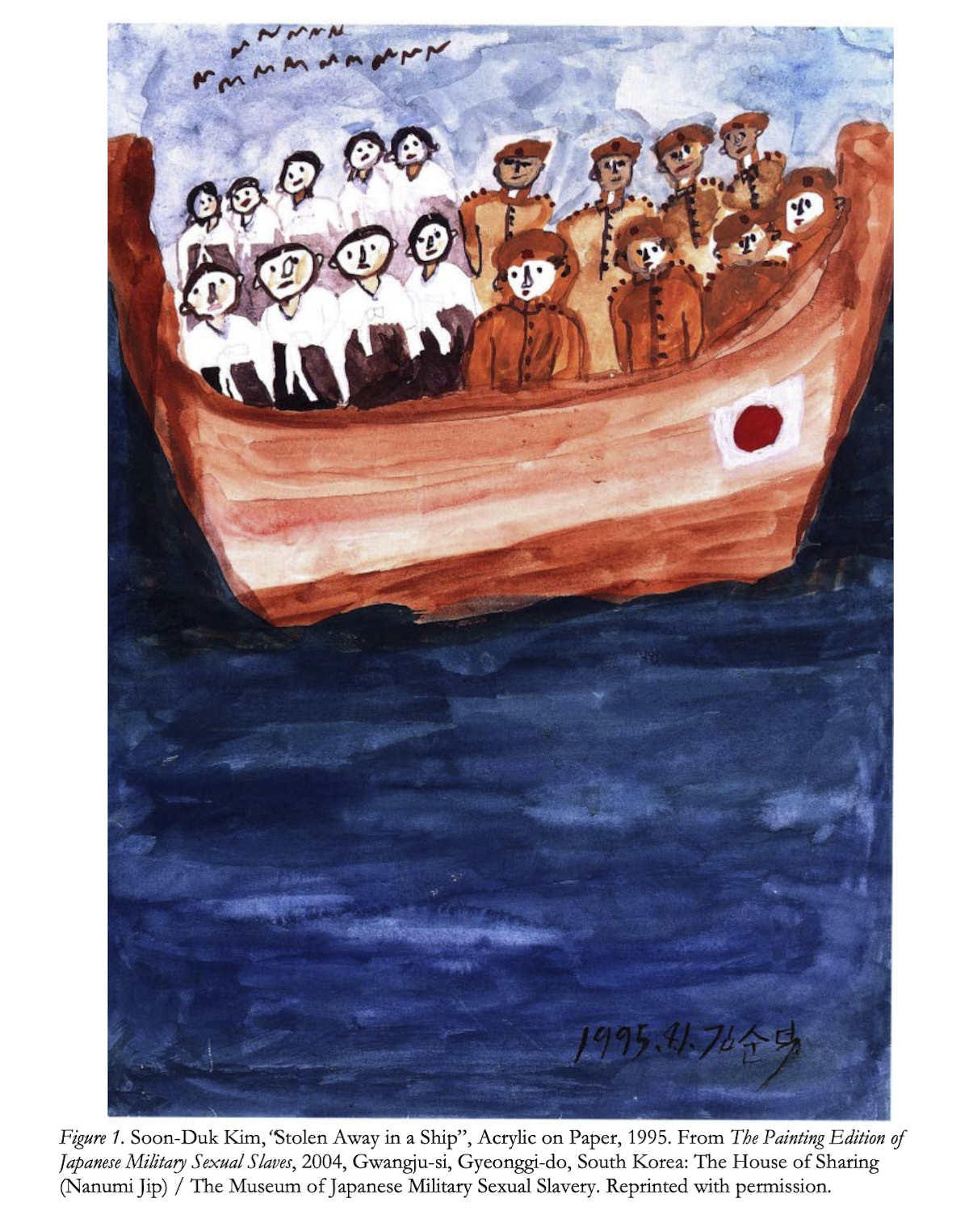 Korean Comfort women - artwork