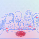 Dear White Pride Queers, written by Erkan Affan, illustration by Emilie Chabridon